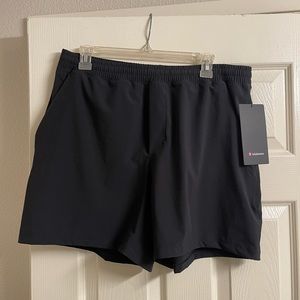 Lululemon Pace Breaker Short 5” Linerless XL Black NWT